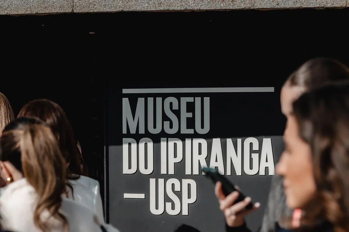 Sinalização do Museu do Ipiranga – USP, sede do evento