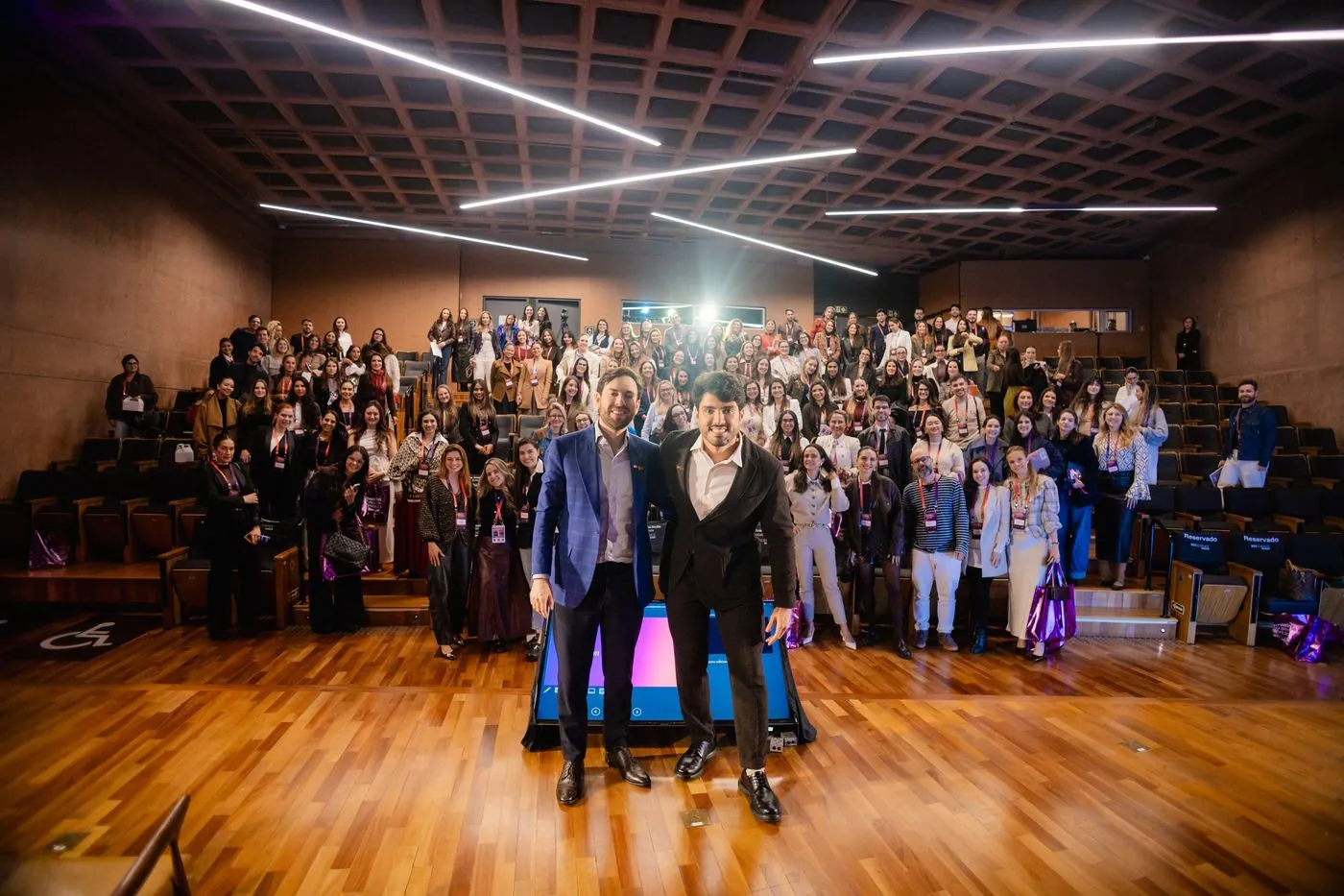Participantes da última edição reunidos no auditório